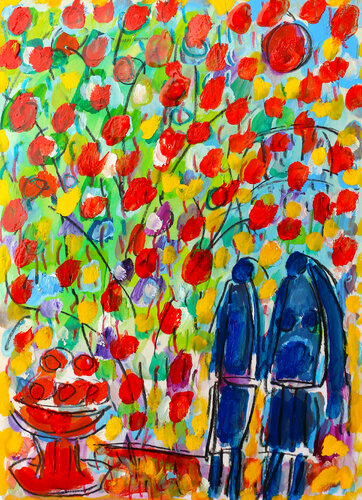 Félicité by Jean Mirre, 회화 for Sale on Singulart