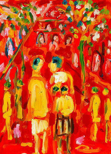 exCancan van Jean Mirre, Schilderij te koop op Singulart