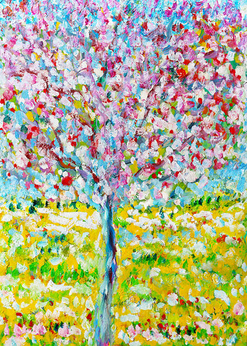 Pommier di Jean Mirre, Pittura in vendita su Singulart