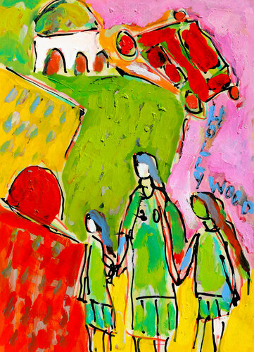 Hollywood von Jean Mirre, Malerei kaufen auf Singulart