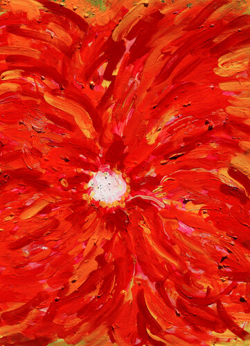 Cœur de fleur von Jean Mirre, Malerei kaufen auf Singulart