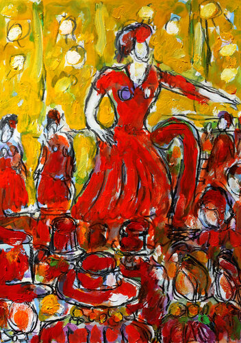 Chanteuse de Jean Mirre, Pintura a la venta en Singulart