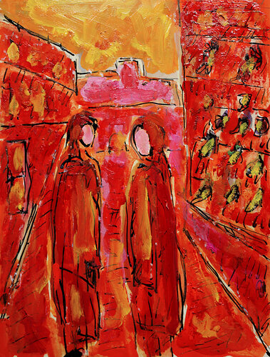 Souliers di Jean Mirre, Pittura in vendita su Singulart