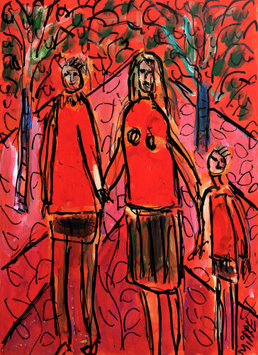 Voisins van Jean Mirre, Schilderij te koop op Singulart