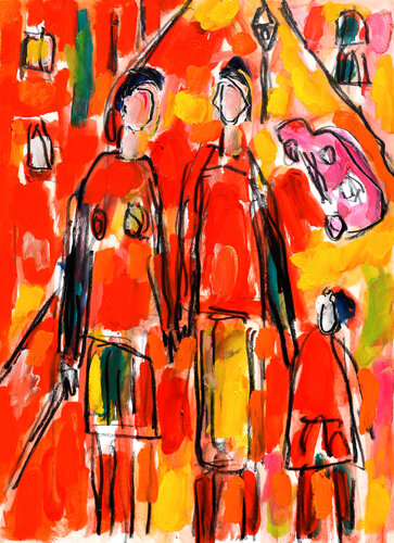 Un autre monde by Jean Mirre, 회화 for Sale on Singulart
