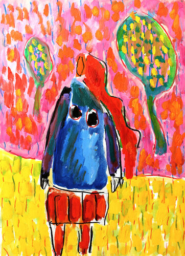 Femme du monde van Jean Mirre, Schilderij te koop op Singulart