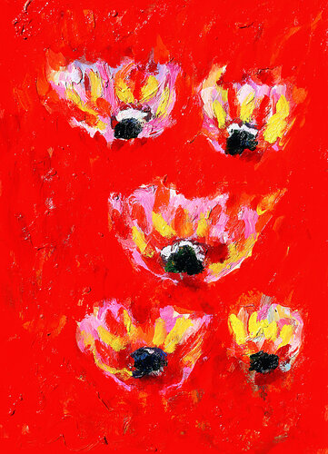 exŒillets van Jean Mirre, Schilderij te koop op Singulart