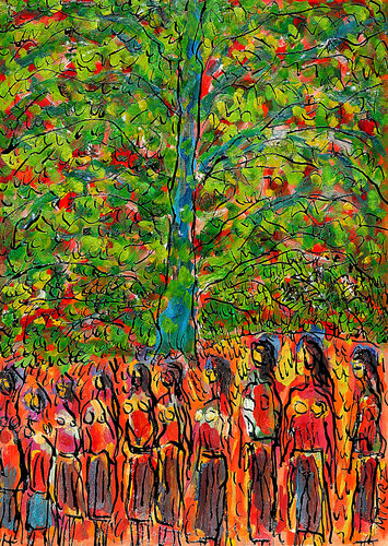 Fraîcheur van Jean Mirre, Schilderij te koop op Singulart