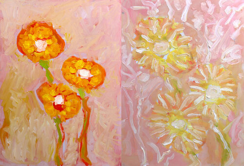 Jeux de stars par Jean Mirre, Peinture en vente sur Singulart