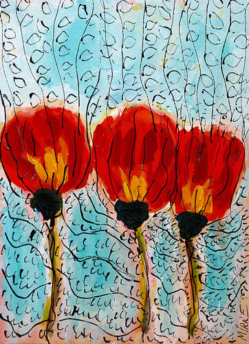 Trio par Jean Mirre, Peinture en vente sur Singulart