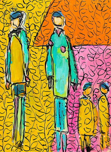 Chemin de vie van Jean Mirre, Schilderij te koop op Singulart