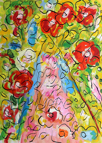 Chemin frugal di Jean Mirre, Pittura in vendita su Singulart