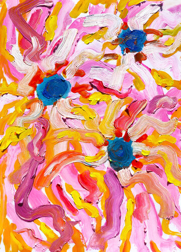 Cœur à cœur di Jean Mirre, Pittura in vendita su Singulart