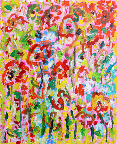 exJardin des Hespérides van Jean Mirre, Schilderij te koop op Singulart