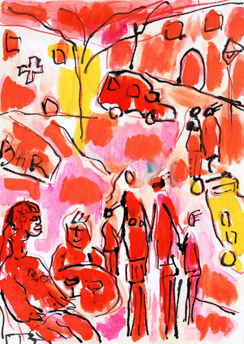 exChez Harry van Jean Mirre, Schilderij te koop op Singulart
