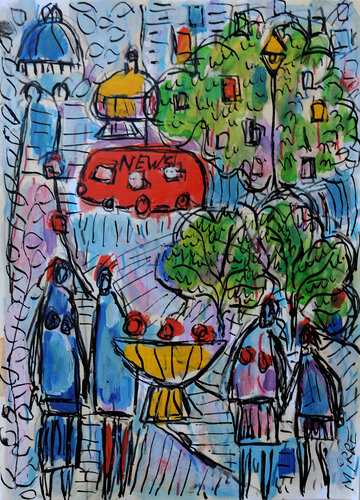 News by Jean Mirre, 회화 for Sale on Singulart