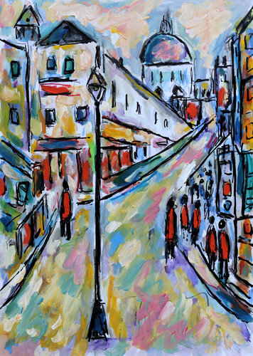 L'âme de Paris van Jean Mirre, Schilderij te koop op Singulart