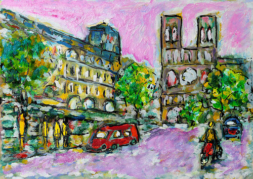 La vie d'avant di Jean Mirre, Pittura in vendita su Singulart