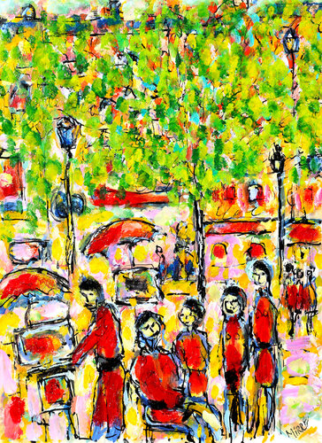 Juin des artistes von Jean Mirre, Malerei kaufen auf Singulart