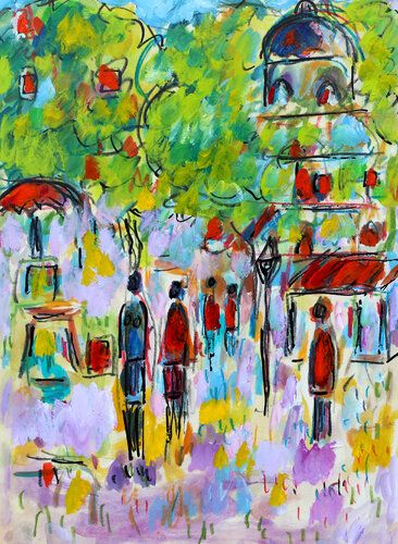 Street and Art von Jean Mirre, Malerei kaufen auf Singulart
