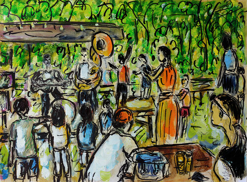 Concert de sousaphone Jean Mirre