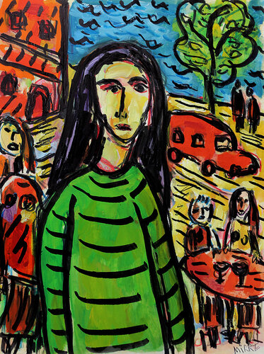 Cannes by Jean Mirre, Painting for Sale on Singulart