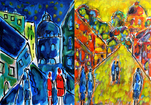 Un nouveau monde di Jean Mirre, Pittura in vendita su Singulart