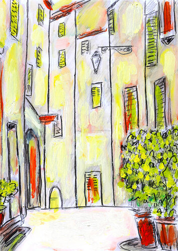 Citrons de Provence by Jean Mirre, Painting for Sale on Singulart