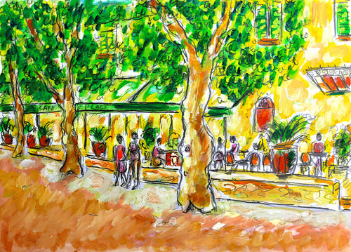 Saint Paul de Vence Jean Mirre