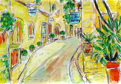 Le Capricorne  SOLD van Jean Mirre, Schilderij te koop op Singulart