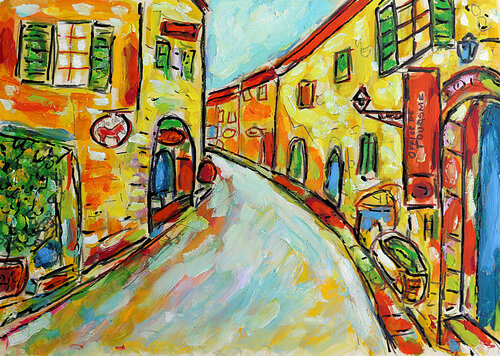 Midi de la France by Jean Mirre, Painting for Sale on Singulart