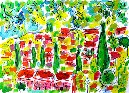 exMimosa van Jean Mirre, Schilderij te koop op Singulart