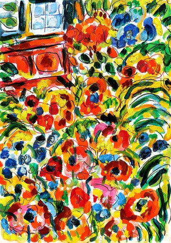 exWelcome home van Jean Mirre, Schilderij te koop op Singulart