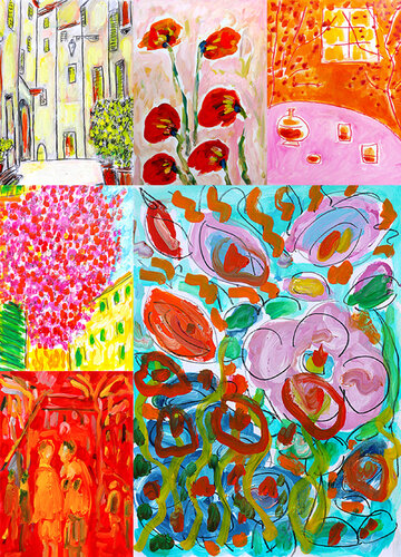 Happy Summer van Jean Mirre, Schilderij te koop op Singulart