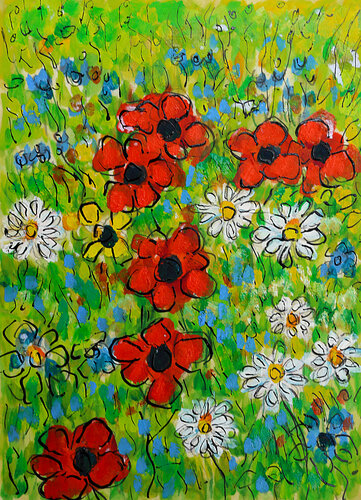 Parure d'été di Jean Mirre, Pittura in vendita su Singulart