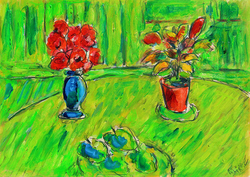 Les poivrons verts Jean Mirre