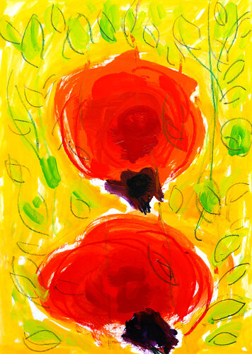 Wink to Cy di Jean Mirre, Pittura in vendita su Singulart