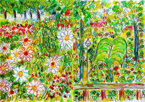 Les Gros Joncs by Jean Mirre, Painting for Sale on Singulart