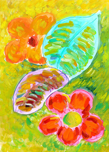 exAnecdotique van Jean Mirre, Schilderij te koop op Singulart