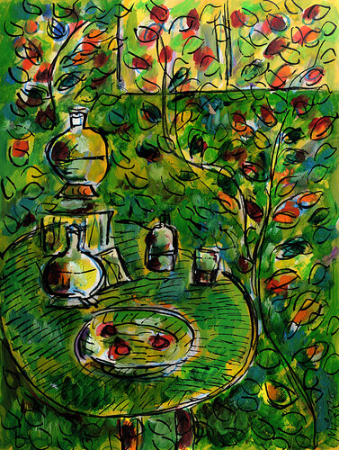 Emeraude et rubis de Jean Mirre, Pintura a la venta en Singulart