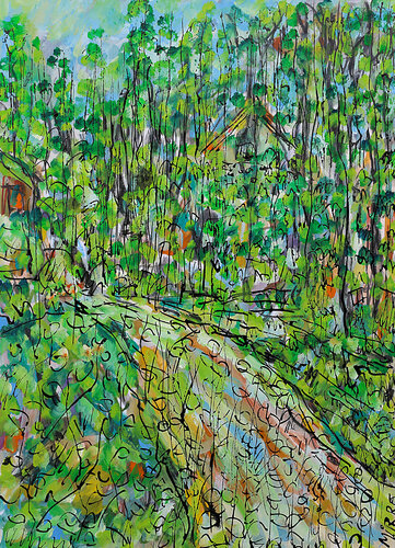 Canada di Jean Mirre, Pittura in vendita su Singulart