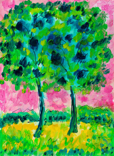 exCiel d'été van Jean Mirre, Schilderij te koop op Singulart