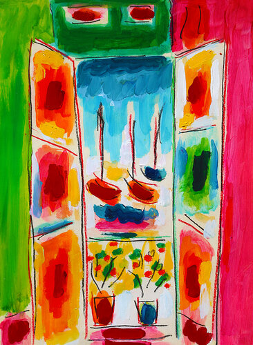 Humeur Matisse by Jean Mirre, Painting for Sale on Singulart