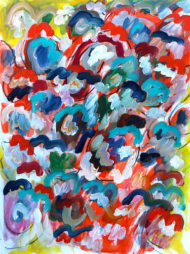 Vol de nuages von Jean Mirre, Malerei kaufen auf Singulart