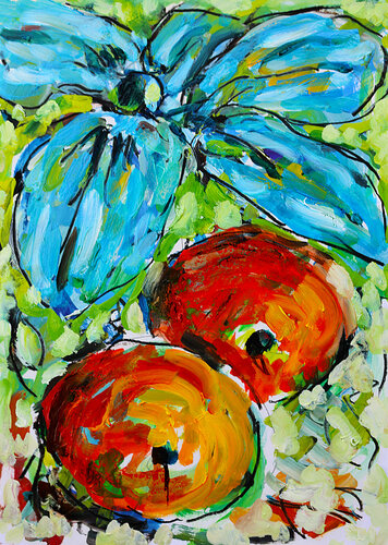 Compotier par Jean Mirre, Peinture en vente sur Singulart