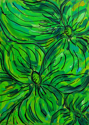 Trèfle di Jean Mirre, Pittura in vendita su Singulart