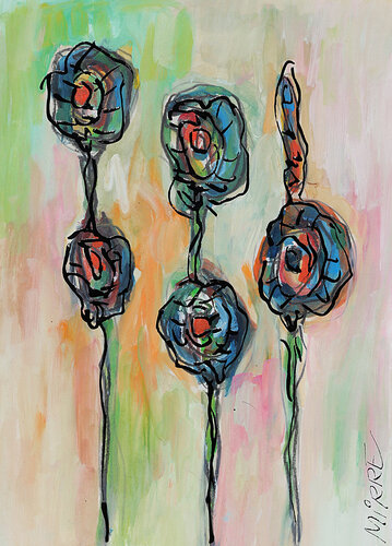 Travelling gift by Jean Mirre, Painting for Sale on Singulart