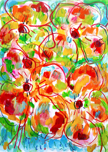 Locas by Jean Mirre, Painting for Sale on Singulart