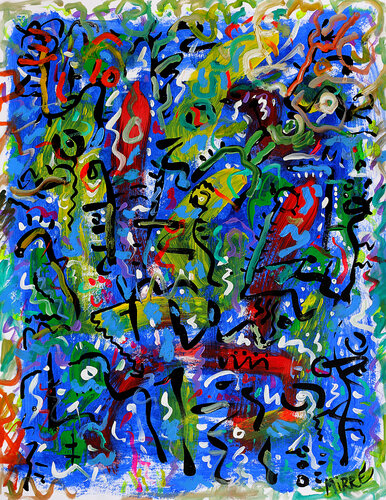 Illiade di Jean Mirre, Pittura in vendita su Singulart