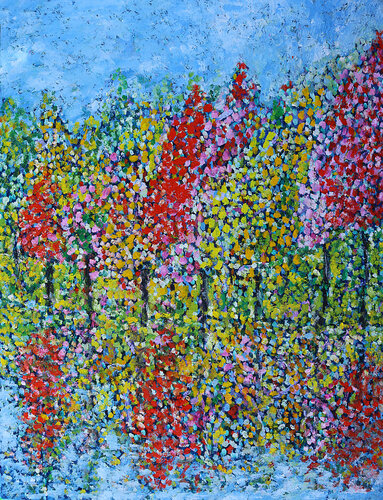 Sweet river flow van Jean Mirre, Schilderij te koop op Singulart